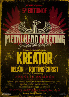 Kreator si Delain vor concerta la Metalhead Meeting 2016